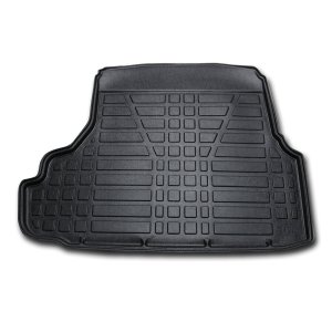 Mercedes-Benz C-Class W202 Trunk Mat - Rear - Omac - TPE - Black - '93-'00 Mercedes-Benz C-Class W202 Trunk Mat - Rear - Omac - TPE - Black - '93-'00